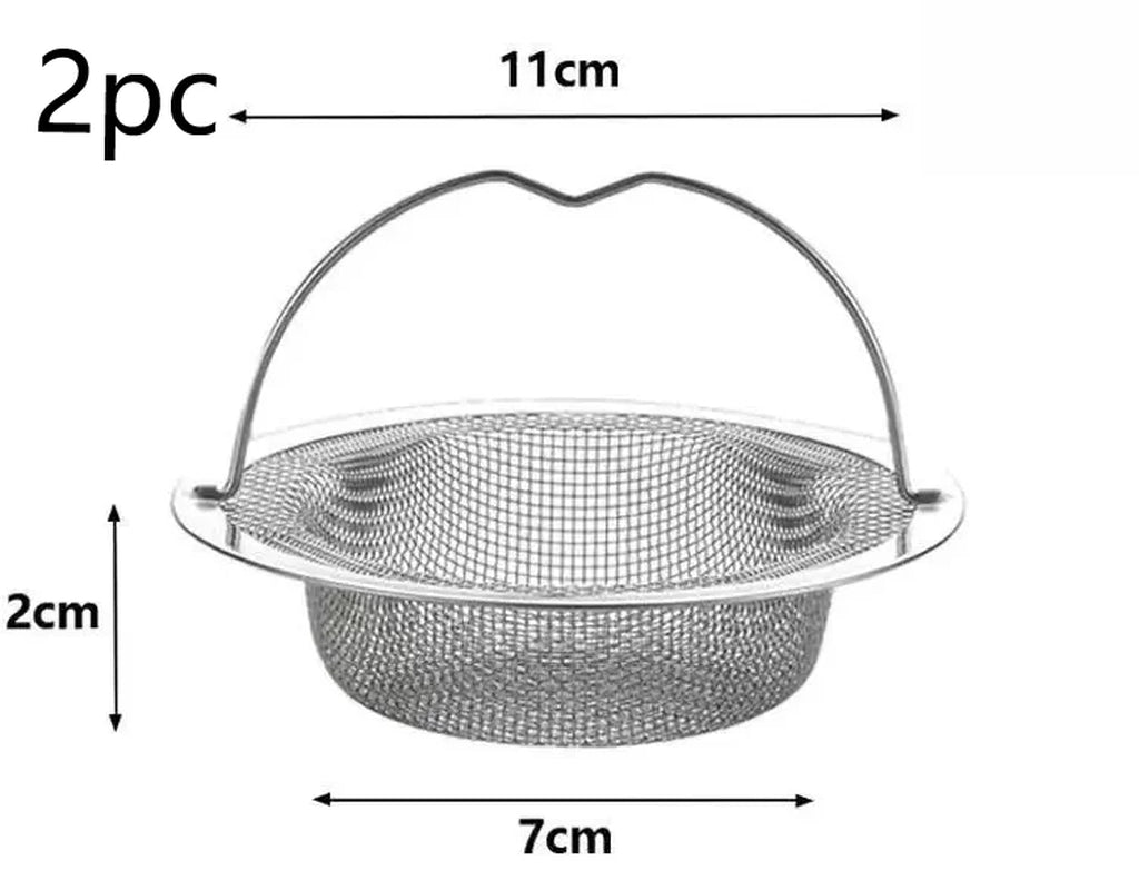 Stainless Steel Kitchen Sink Strainer Filter Hair and Food Waste Catcher for Drain Protection