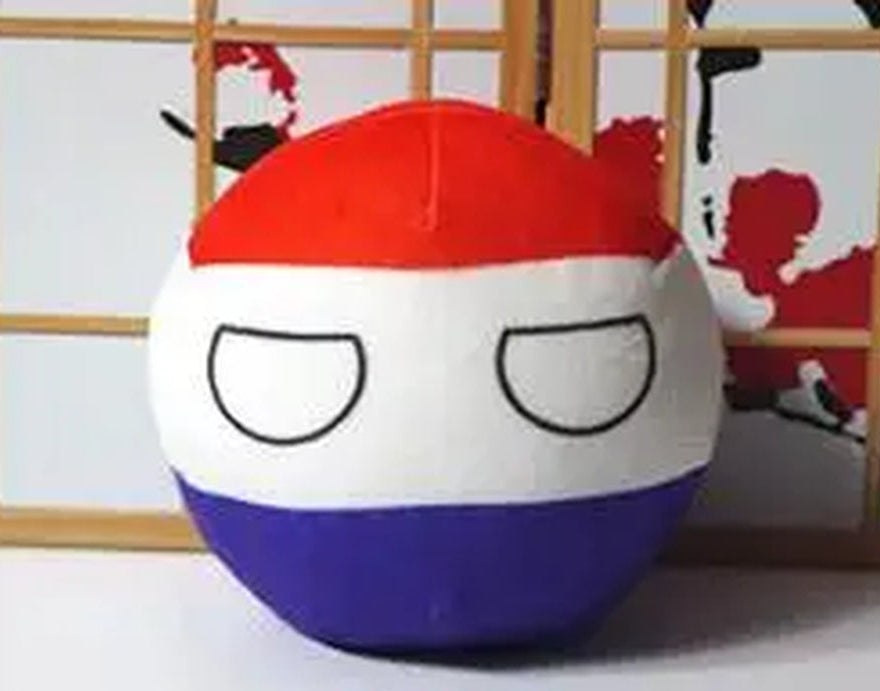 Countryball Plush Toy Soft Cartoon Country Character Doll
