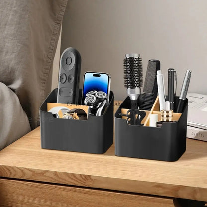 Remote Control Organizer and Desktop Storage Solution for Living Room and Bedroom