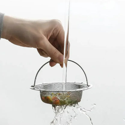Stainless Steel Kitchen Sink Strainer Filter Hair and Food Waste Catcher for Drain Protection