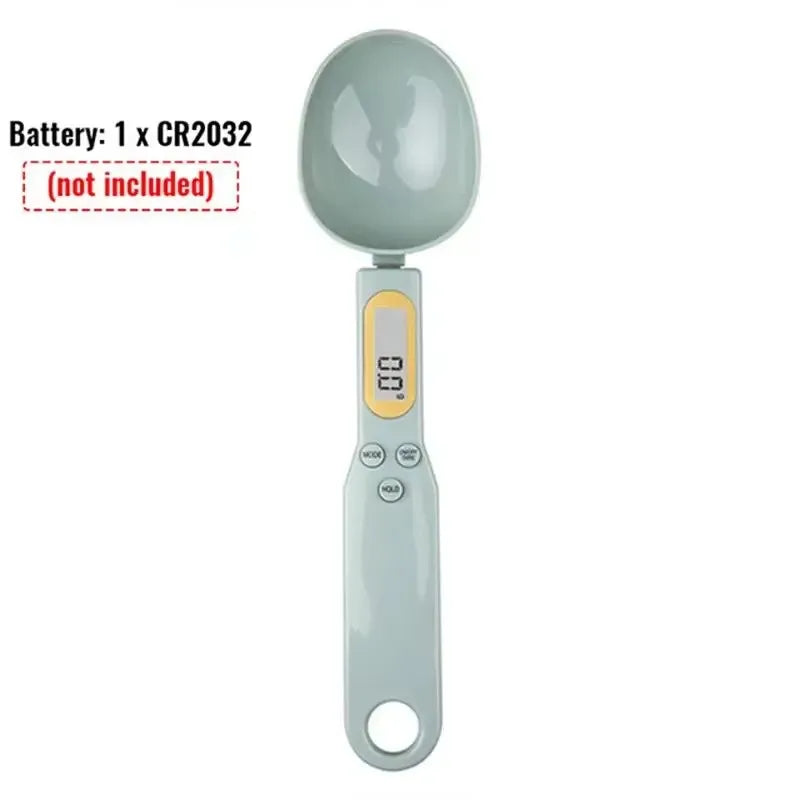 LCD Digital Adjustable Weighing Spoon Scale for Kitchen Measurements and Baking Applications