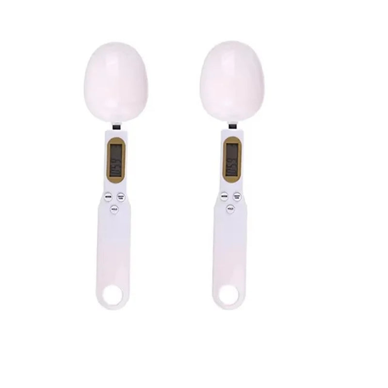 LCD Digital Adjustable Weighing Spoon Scale for Kitchen Measurements and Baking Applications