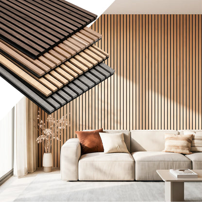 Premium Wood Slat Acoustic Panels
