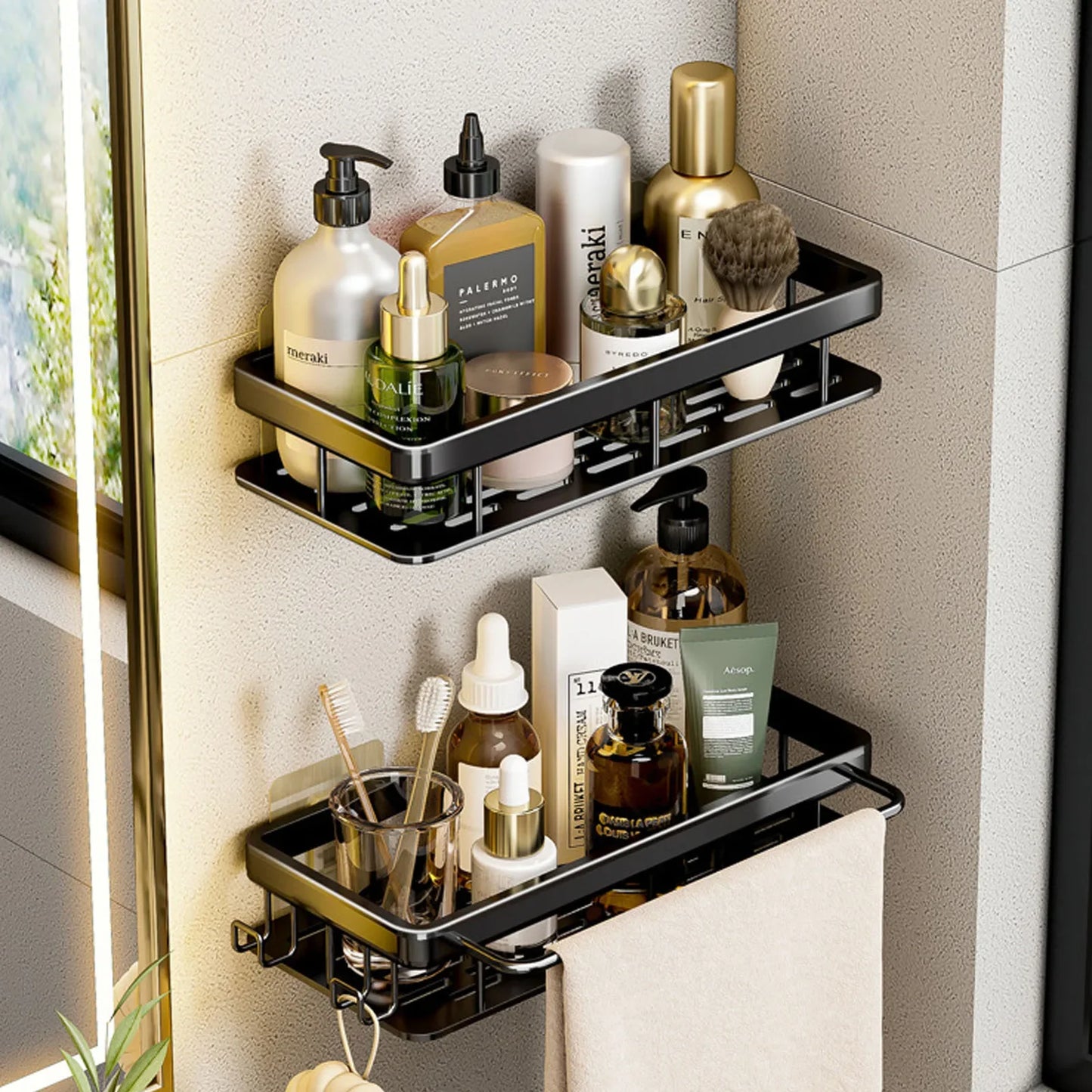 Wall Mounted Shower Shelf