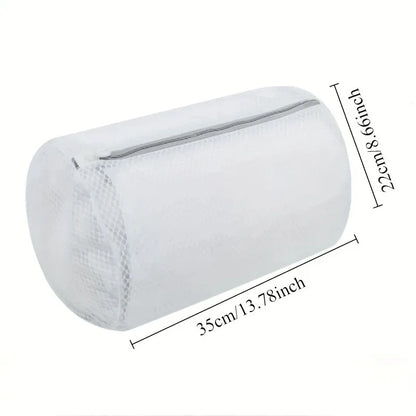 Durable Mesh Shoe Cleaning Bag Protection with Zipper Closure