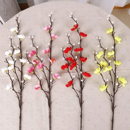 Silk Plum Blossom Branch