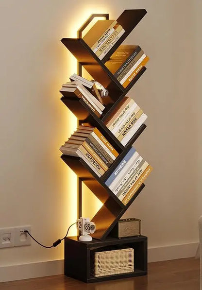 Coleshome Tree Bookshelf with LED Strips