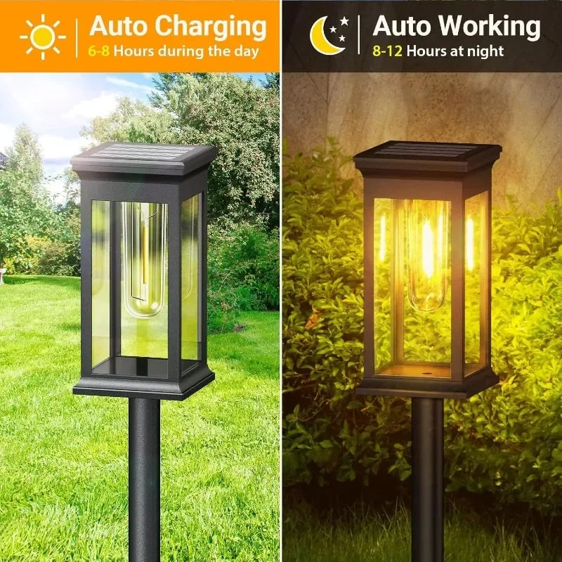 Bright Solar Pathway Lights Energy Efficient