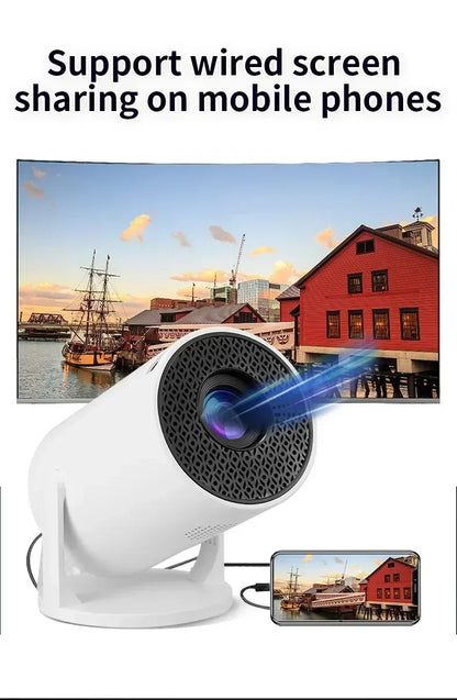 HY300 Ultra  Portable Projector+Storage case+Extra controller