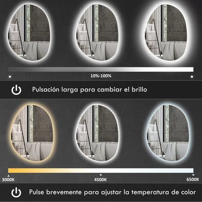 Anti-Fog LED Mirror