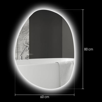 Anti-Fog LED Mirror