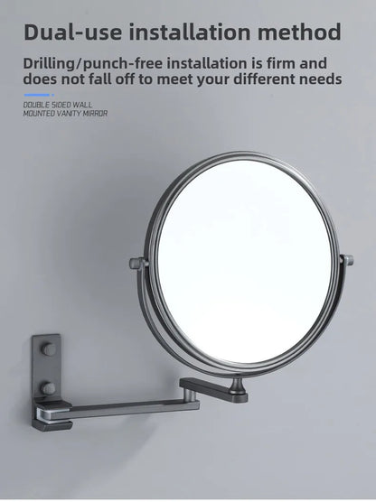 Wall Mounted Makeup Mirror