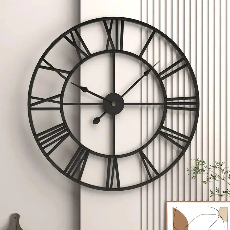 Modern Large Wall Clocks Roman Numerals