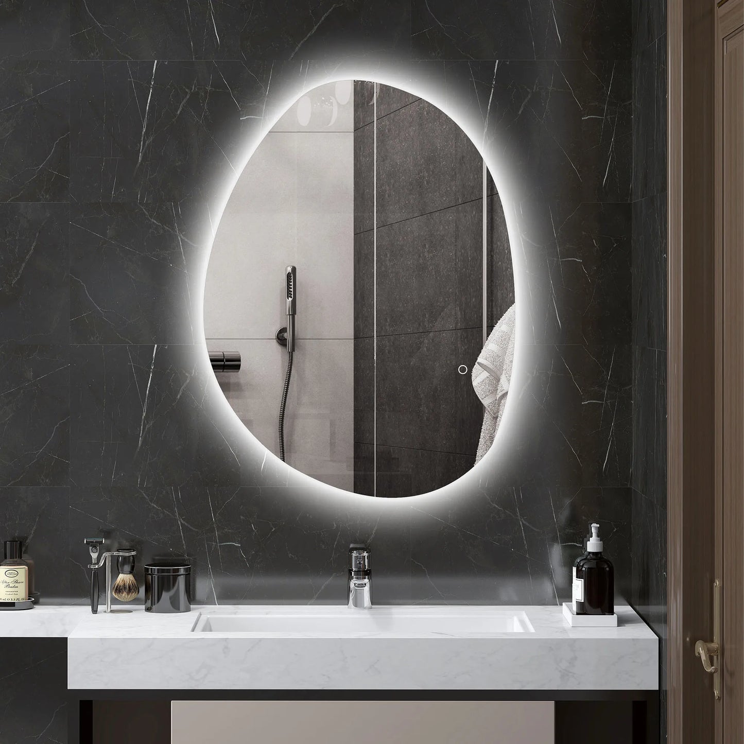 Anti-Fog LED Mirror