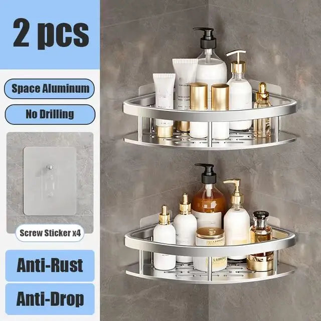 Wall Mounted Shower Shelf