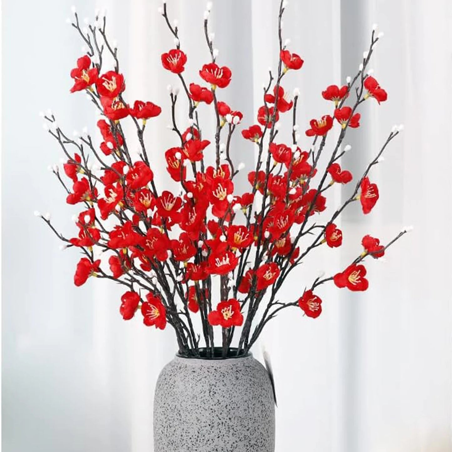 Silk Plum Blossom Branch