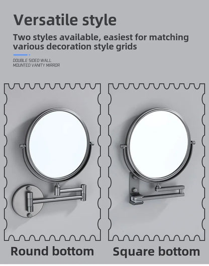 Wall Mounted Makeup Mirror