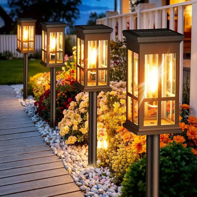 Bright Solar Pathway Lights Energy Efficient