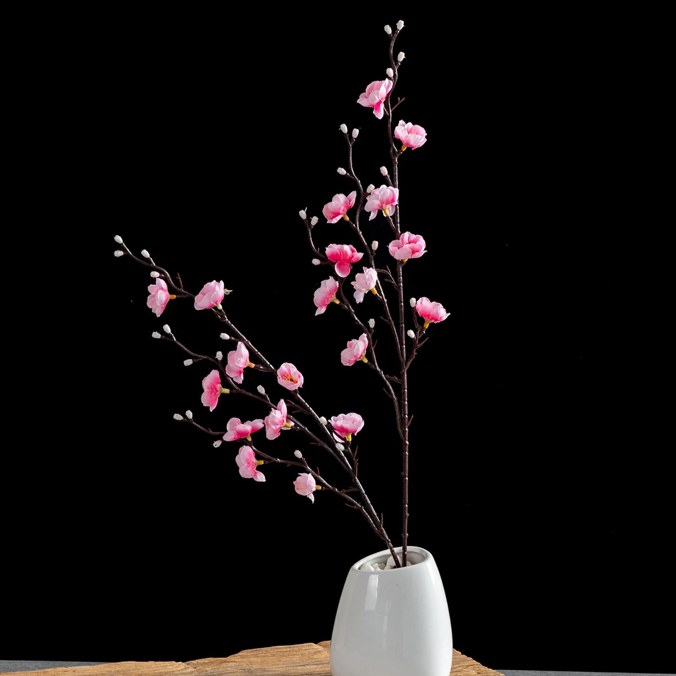 Silk Plum Blossom Branch