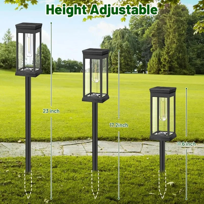 Bright Solar Pathway Lights Energy Efficient