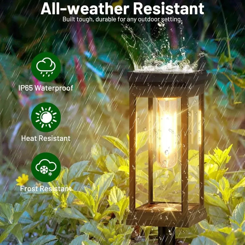 Bright Solar Pathway Lights Energy Efficient