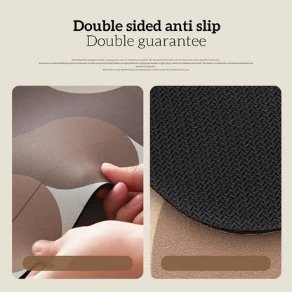 Diatomaceous Earth Mat, Wave Pattern