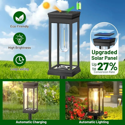 Bright Solar Pathway Lights Energy Efficient