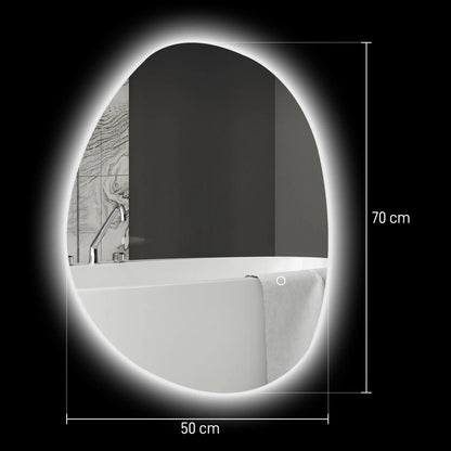 Anti-Fog LED Mirror