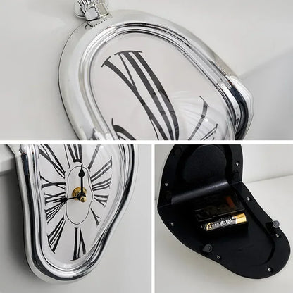Surreal Melting Wall Clock Salvador Dali