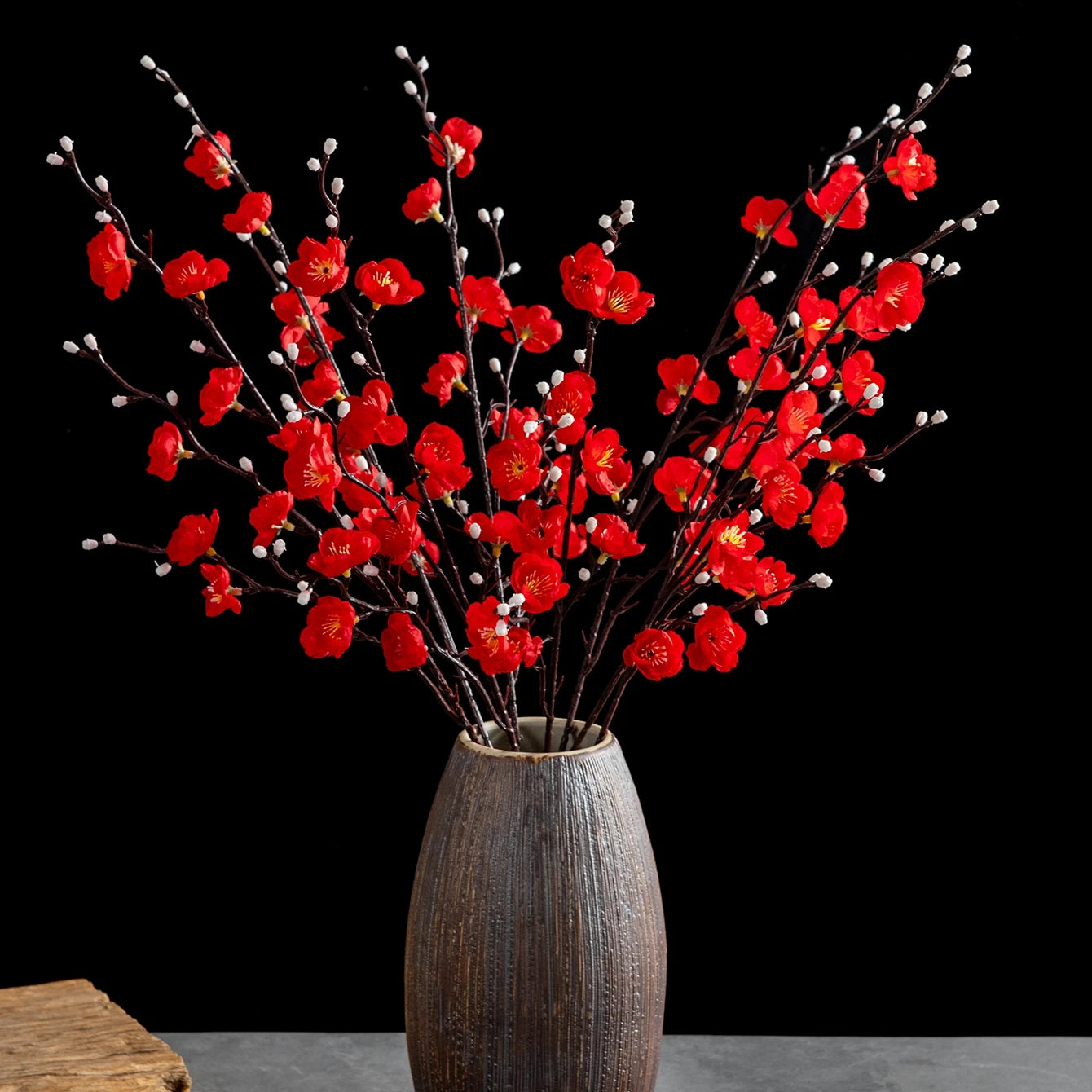 Silk Plum Blossom Branch