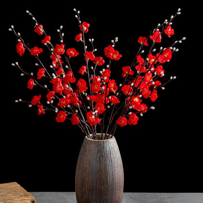 Silk Plum Blossom Branch