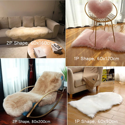 Soft  Faux Fur Rug