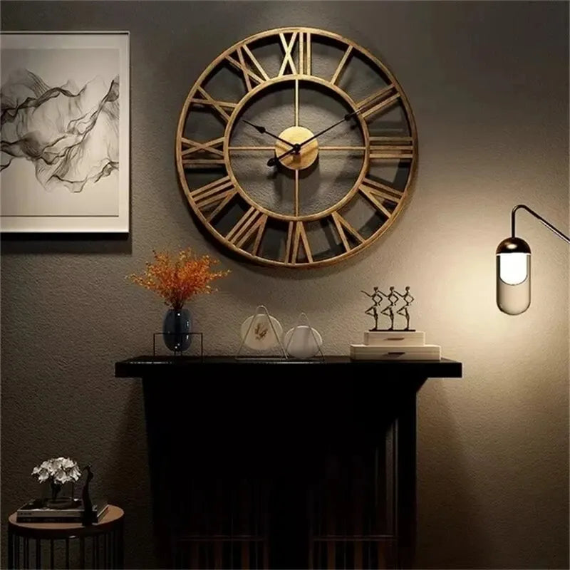 Modern Large Wall Clocks Roman Numerals