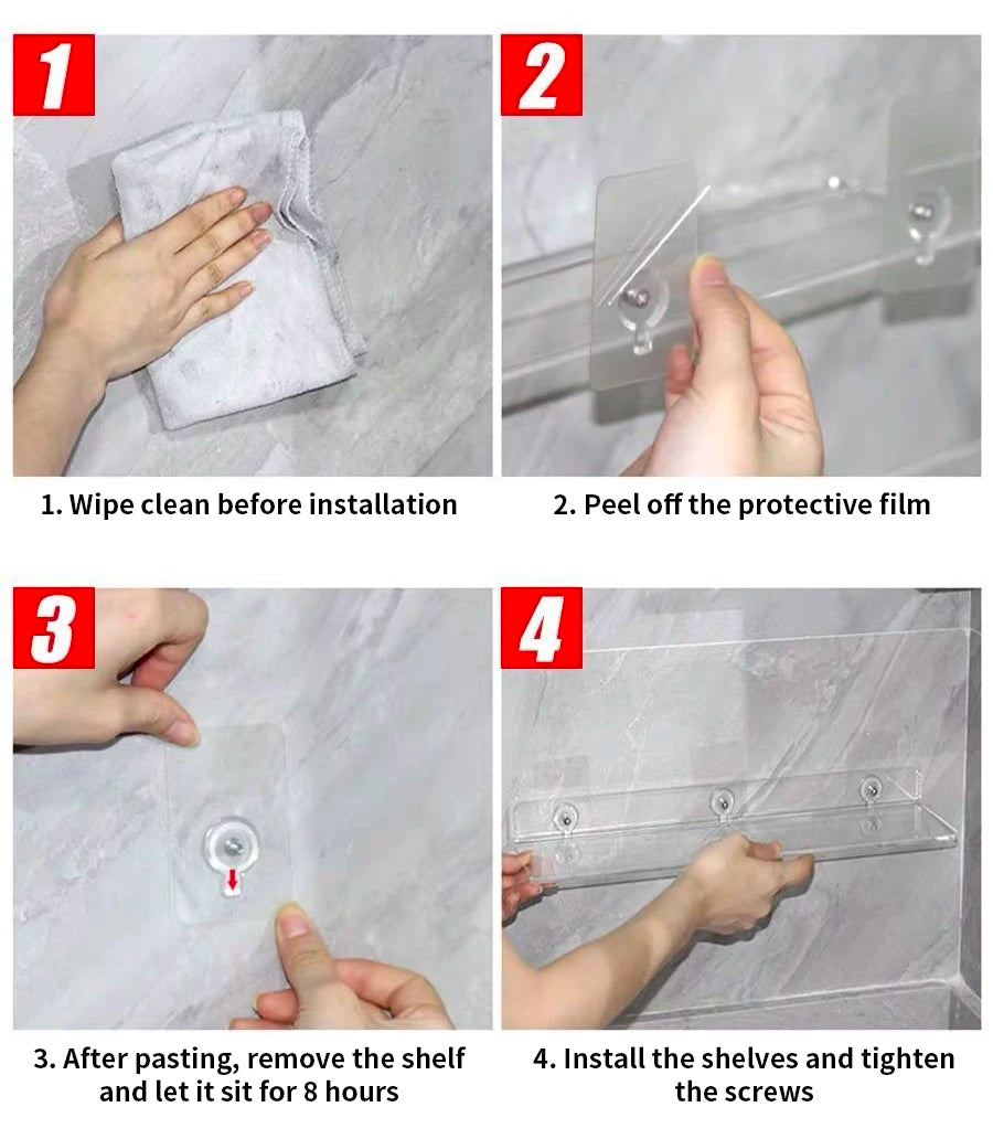 Acrylic Wall Shelf