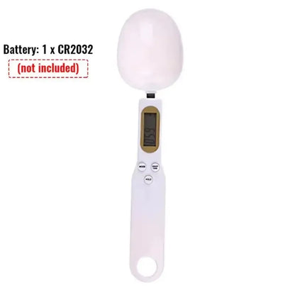 LCD Digital Adjustable Weighing Spoon Scale for Kitchen Measurements and Baking Applications