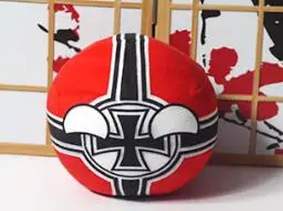 Countryball Plush Toy Soft Cartoon Country Character Doll
