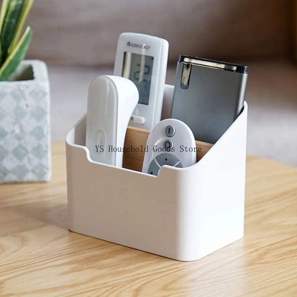 Remote Control Organizer and Desktop Storage Solution for Living Room and Bedroom