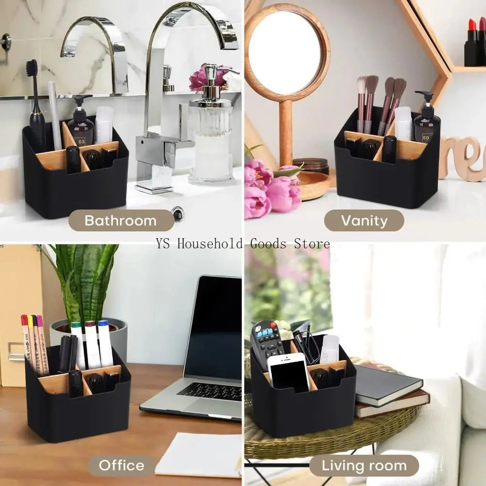 Remote Control Organizer and Desktop Storage Solution for Living Room and Bedroom