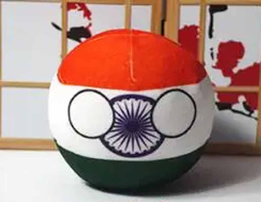 Countryball Plush Toy Soft Cartoon Country Character Doll