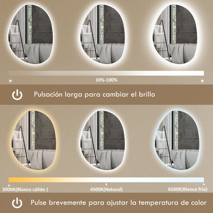 Anti-Fog LED Mirror