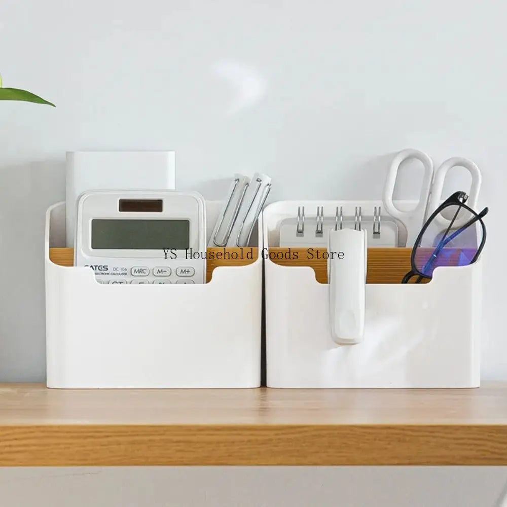 Remote Control Organizer and Desktop Storage Solution for Living Room and Bedroom